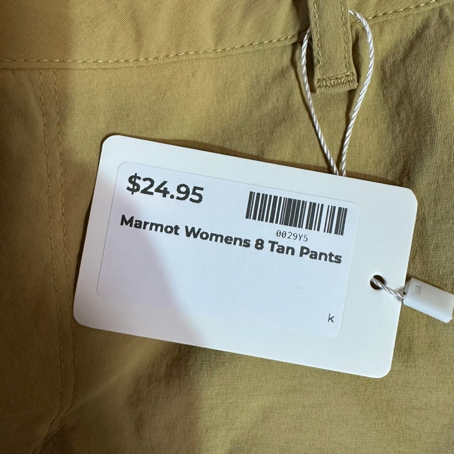 Marmot Womens 8 Tan Pants