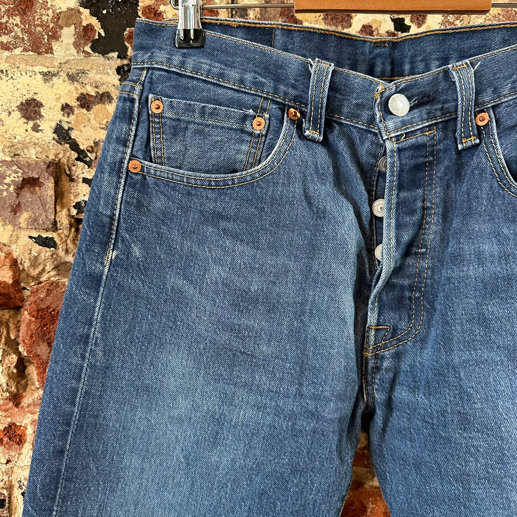 Levi's 501 Mens 32x34 Blue Jeans