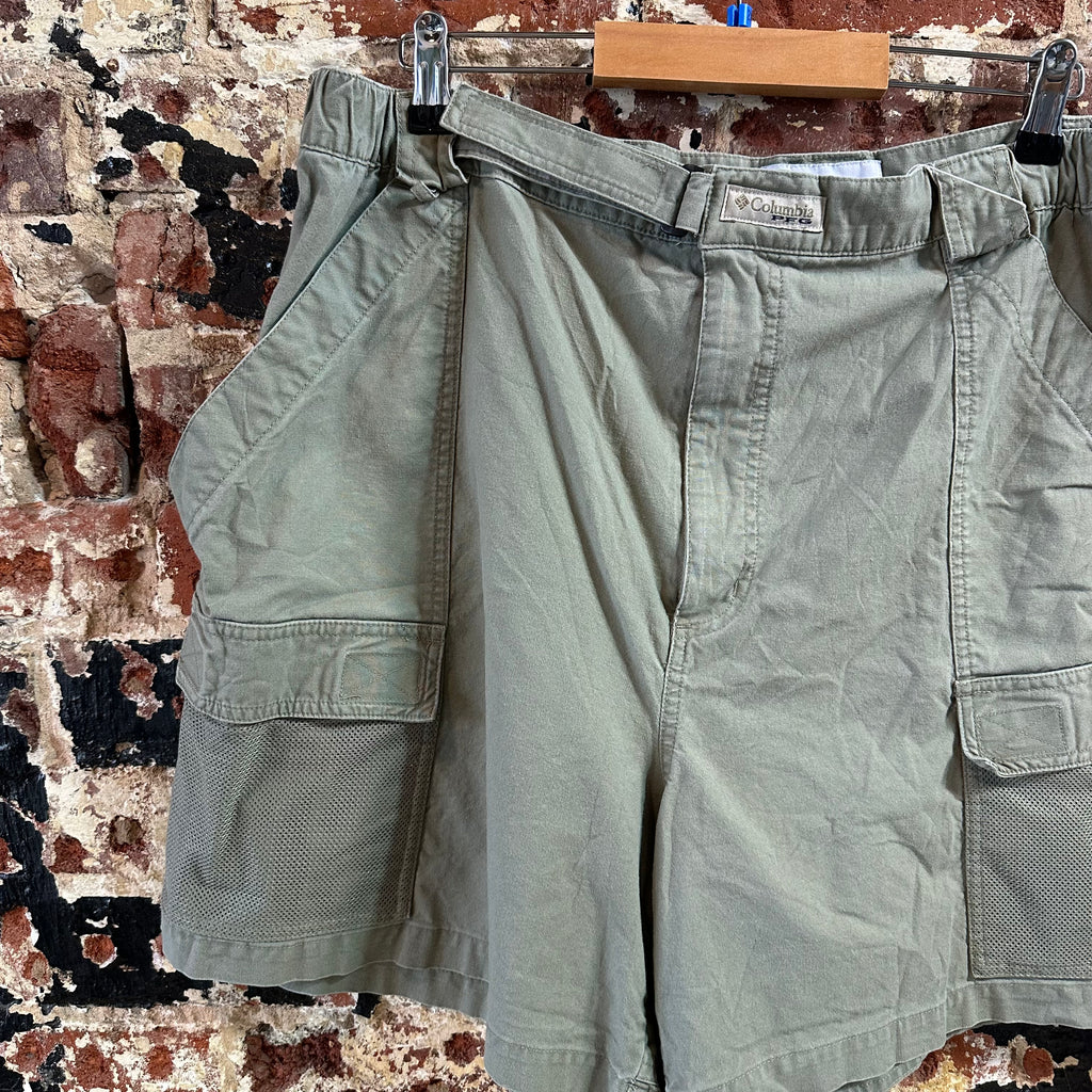Columbia PFG Mens 2XL Green Shorts