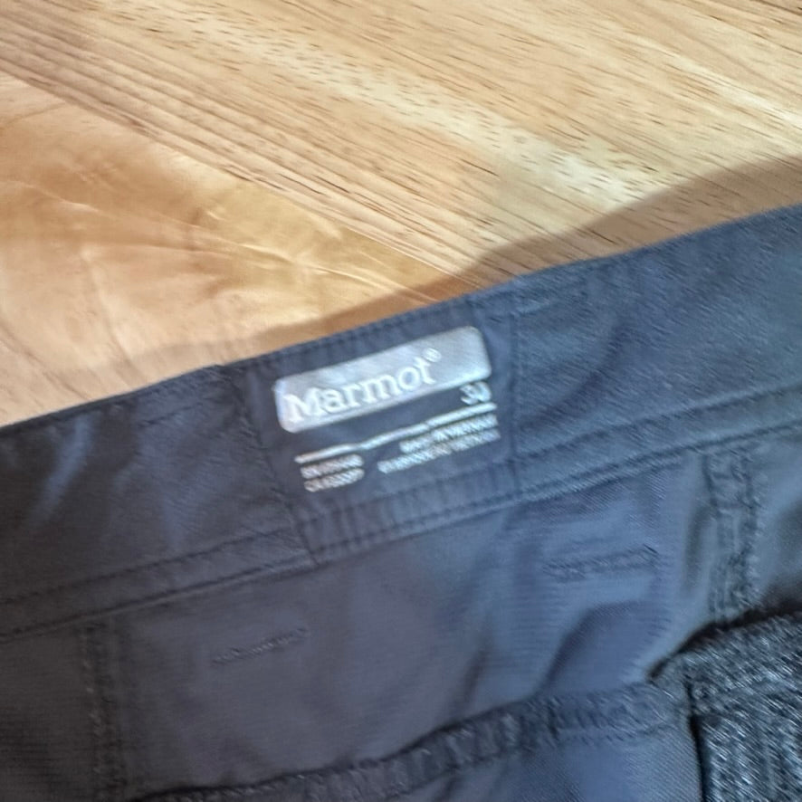 Marmot Convertible Gray Pants Mens 30