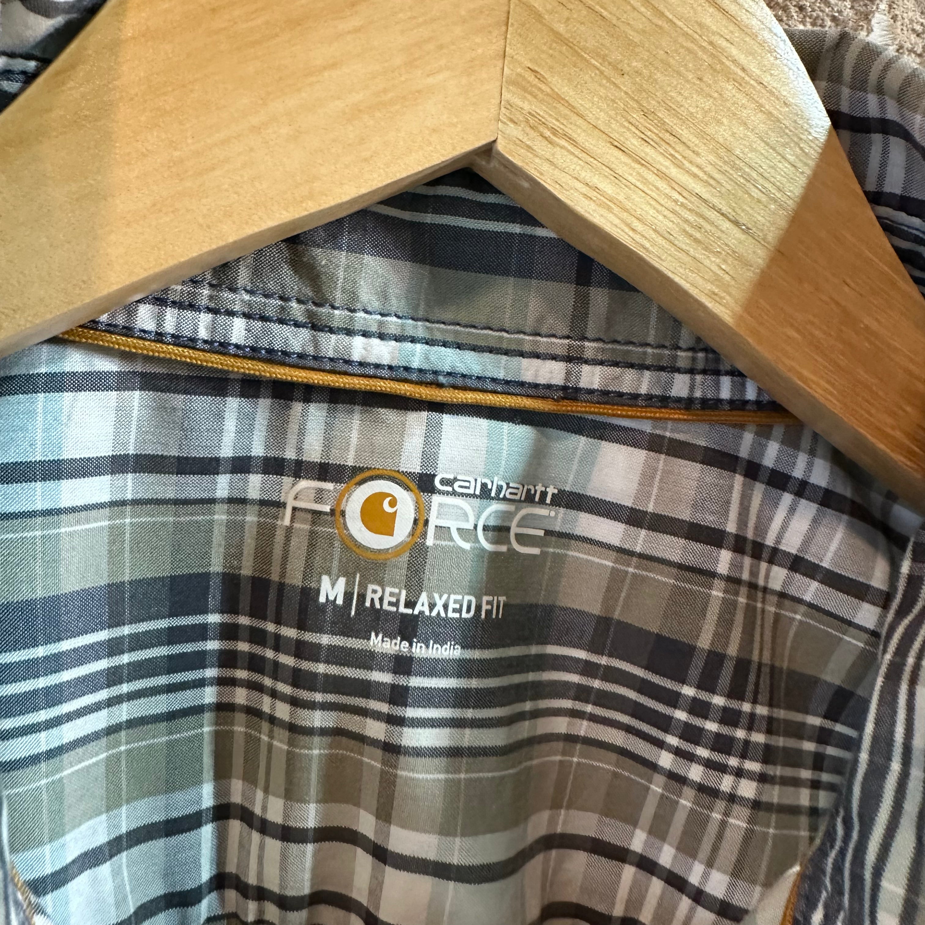 Carhartt Button Up Shirt Mens Medium