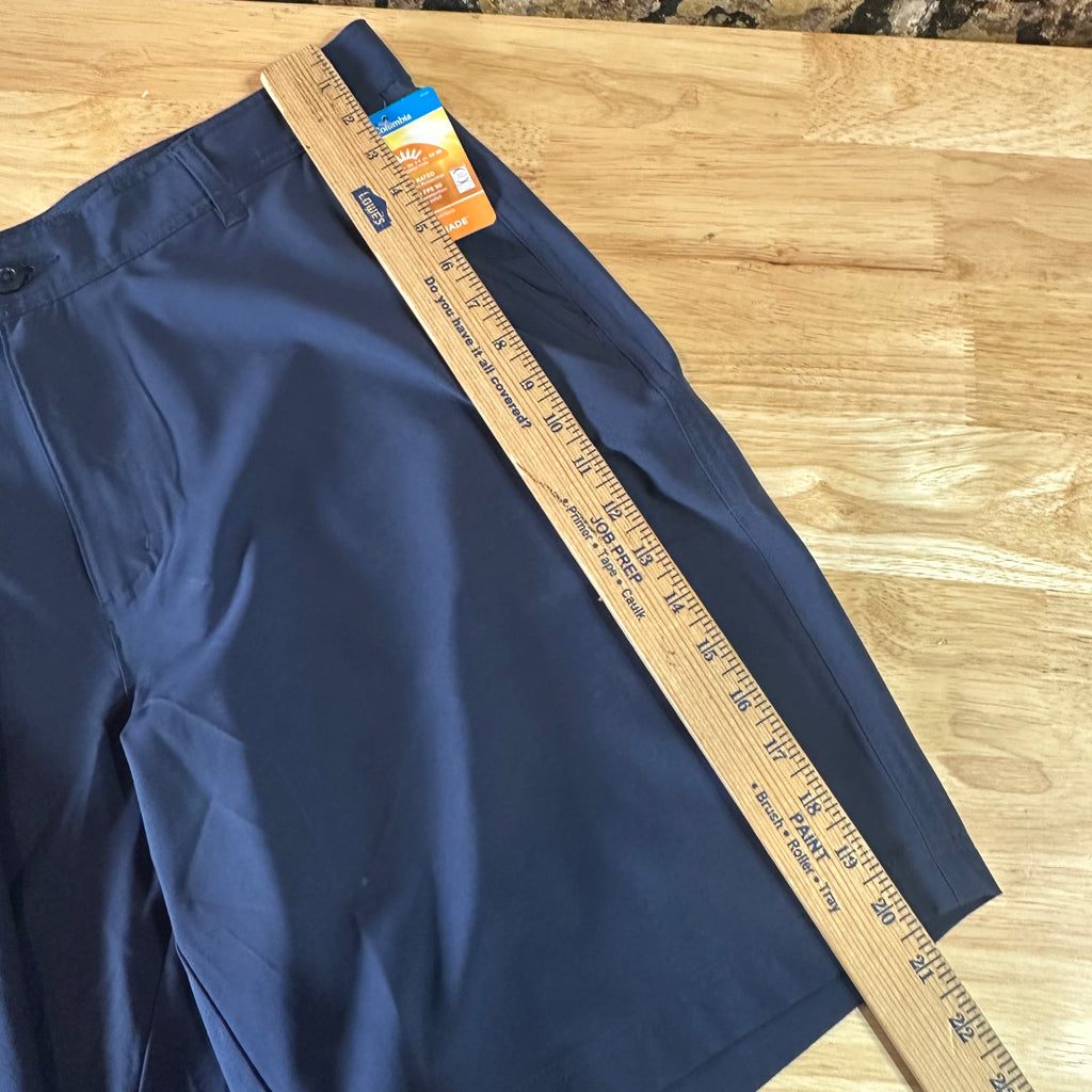 Columbia Mens 36 Blue Shorts NEW