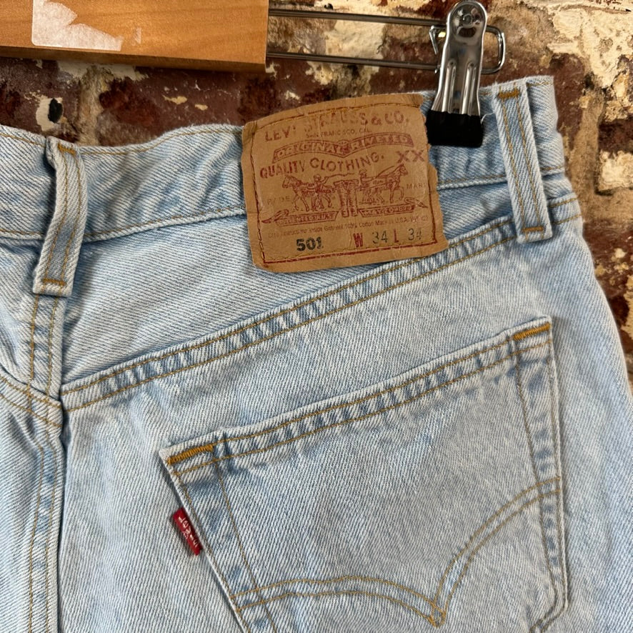 Levi's Cut off Jean Shorts Womens 34