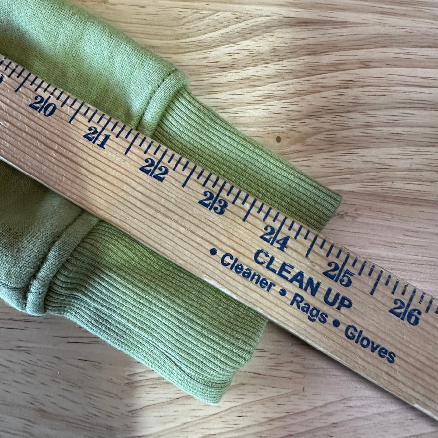 Carhartt Womens Small Green Hoodie Casual Sleeve Spellout midweight
