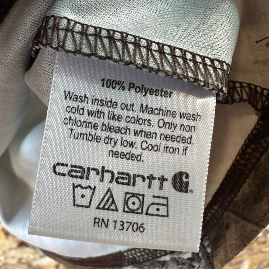 Carhartt Force Long Sleeve Camo Shirt Boys Size 7 Hunting Camouflage