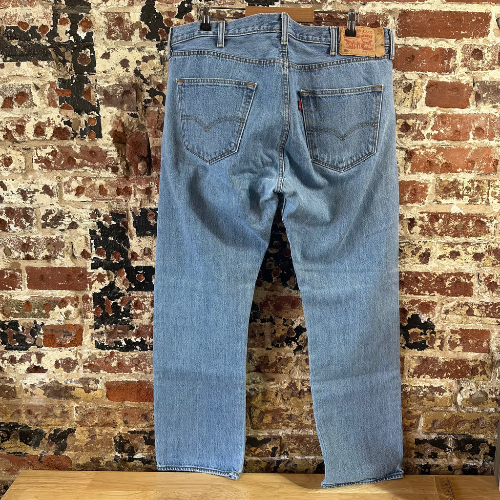 Levi's 501 Mens 38x32 Blue Jeans