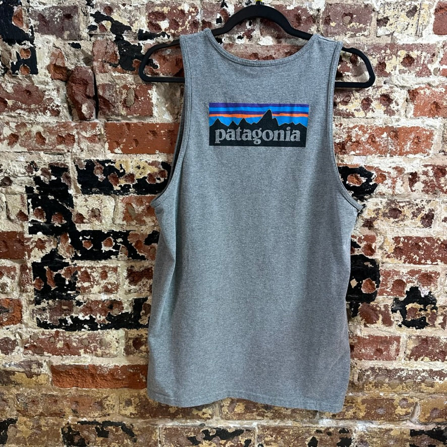 Patagonia Mens Medium Gray Tank Top