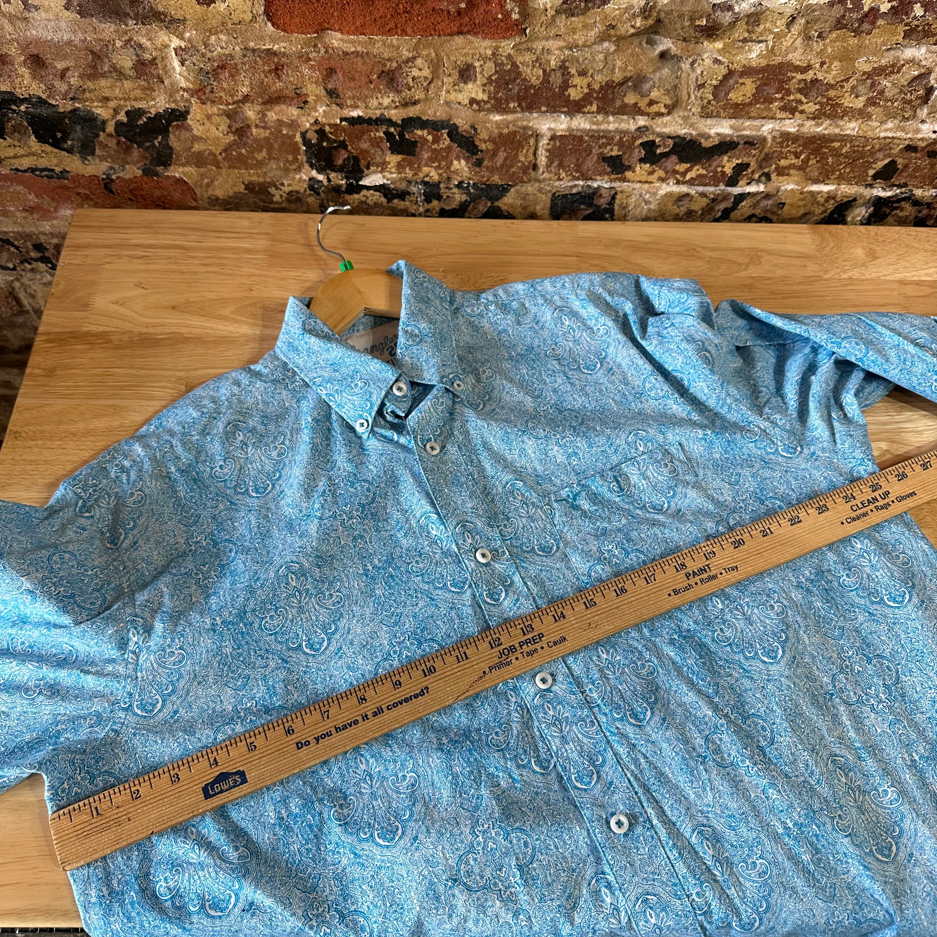 Wrangler Mens XL L/S Button Up