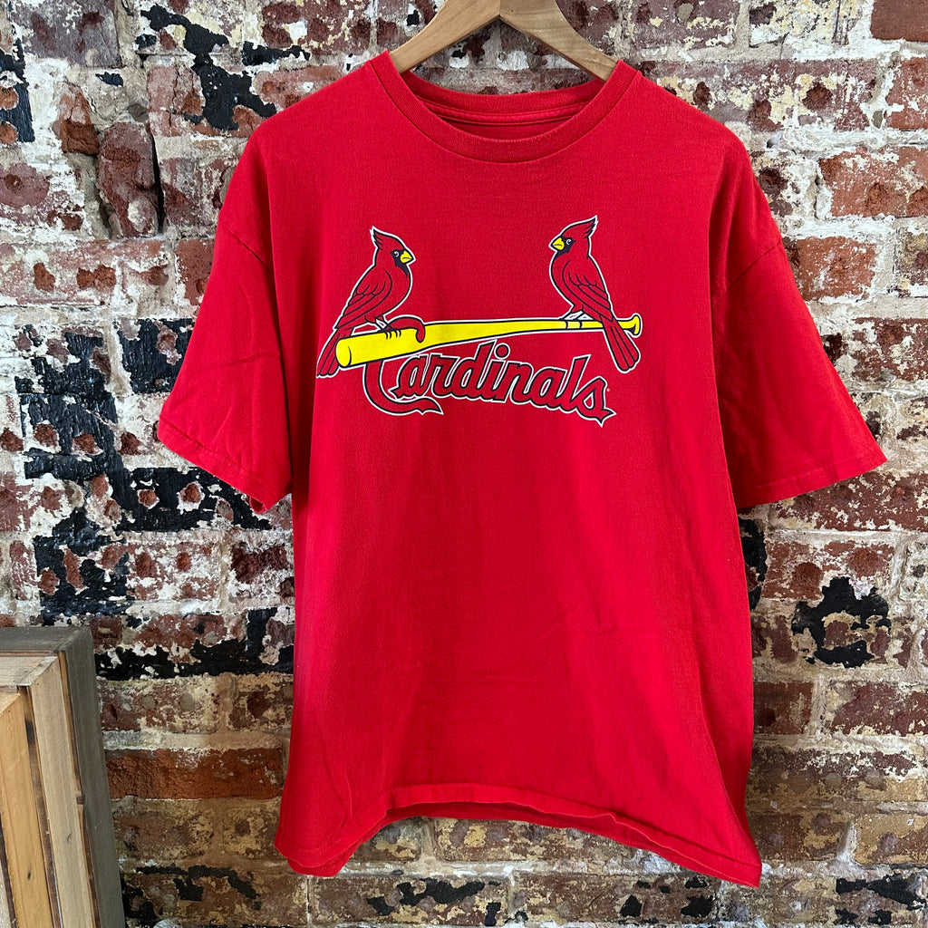 Majestic Cardinals Mens XL S/S T-Shirt