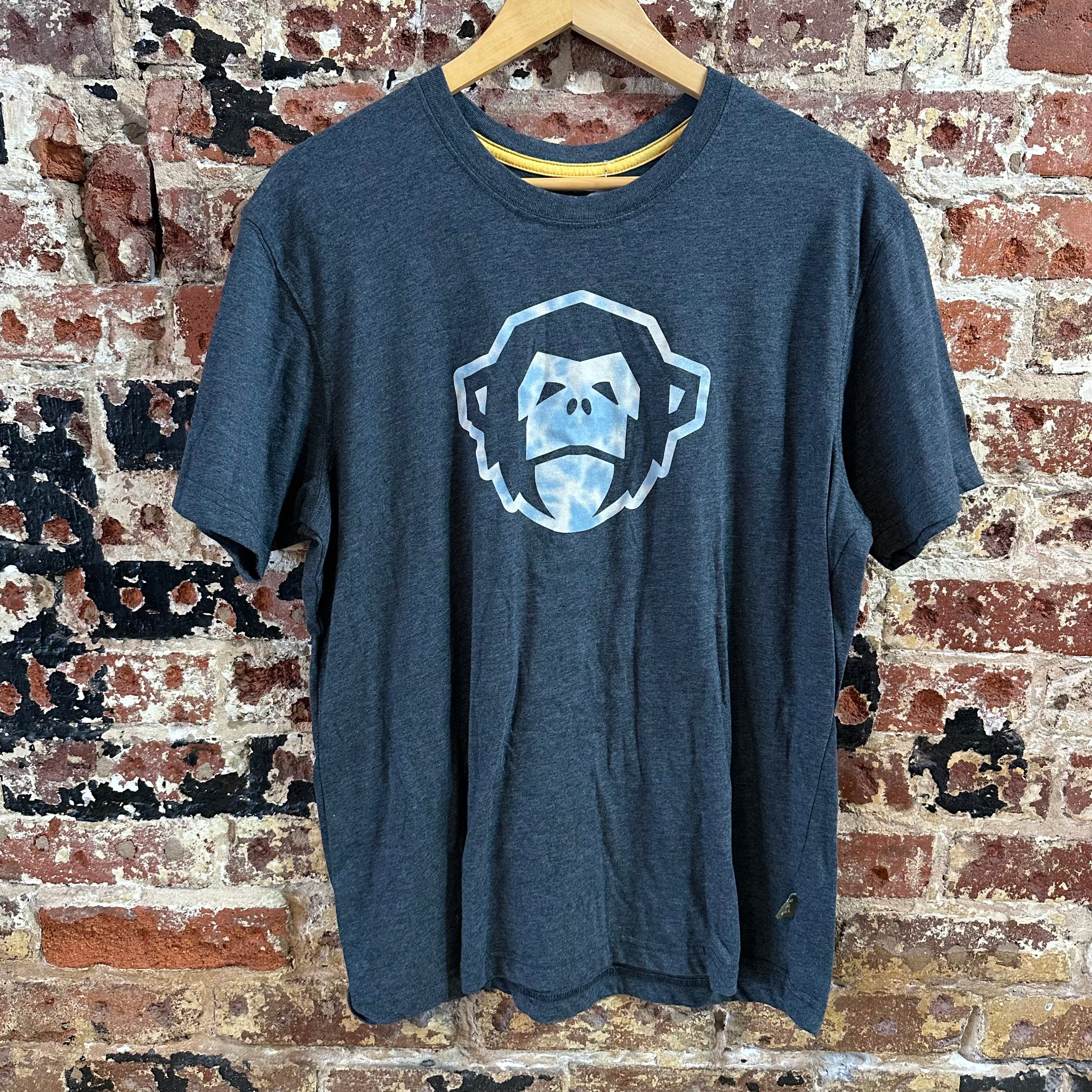 Howler Brothers Monkey Big Logo Short Sleeve Shirt Mens Size Large