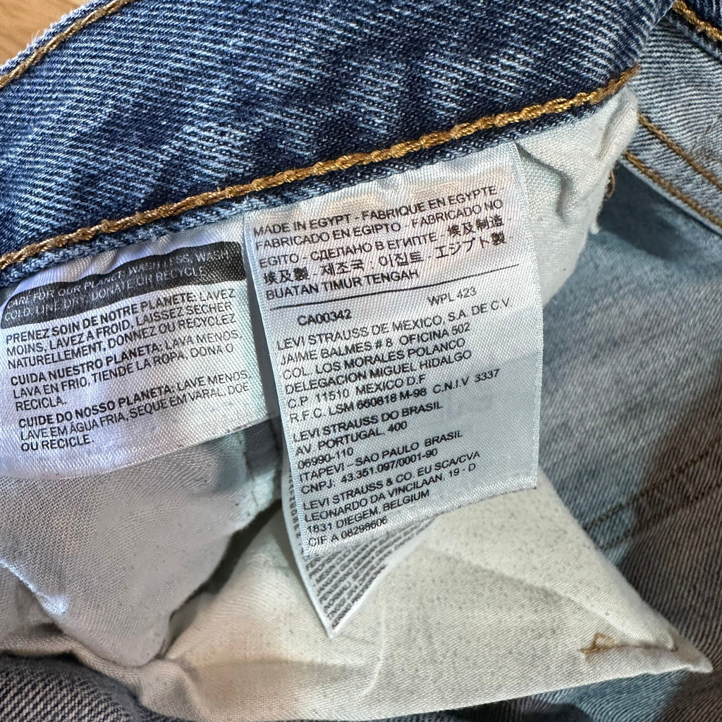 Levi's 501 Mens 38x34 Blue Jeans