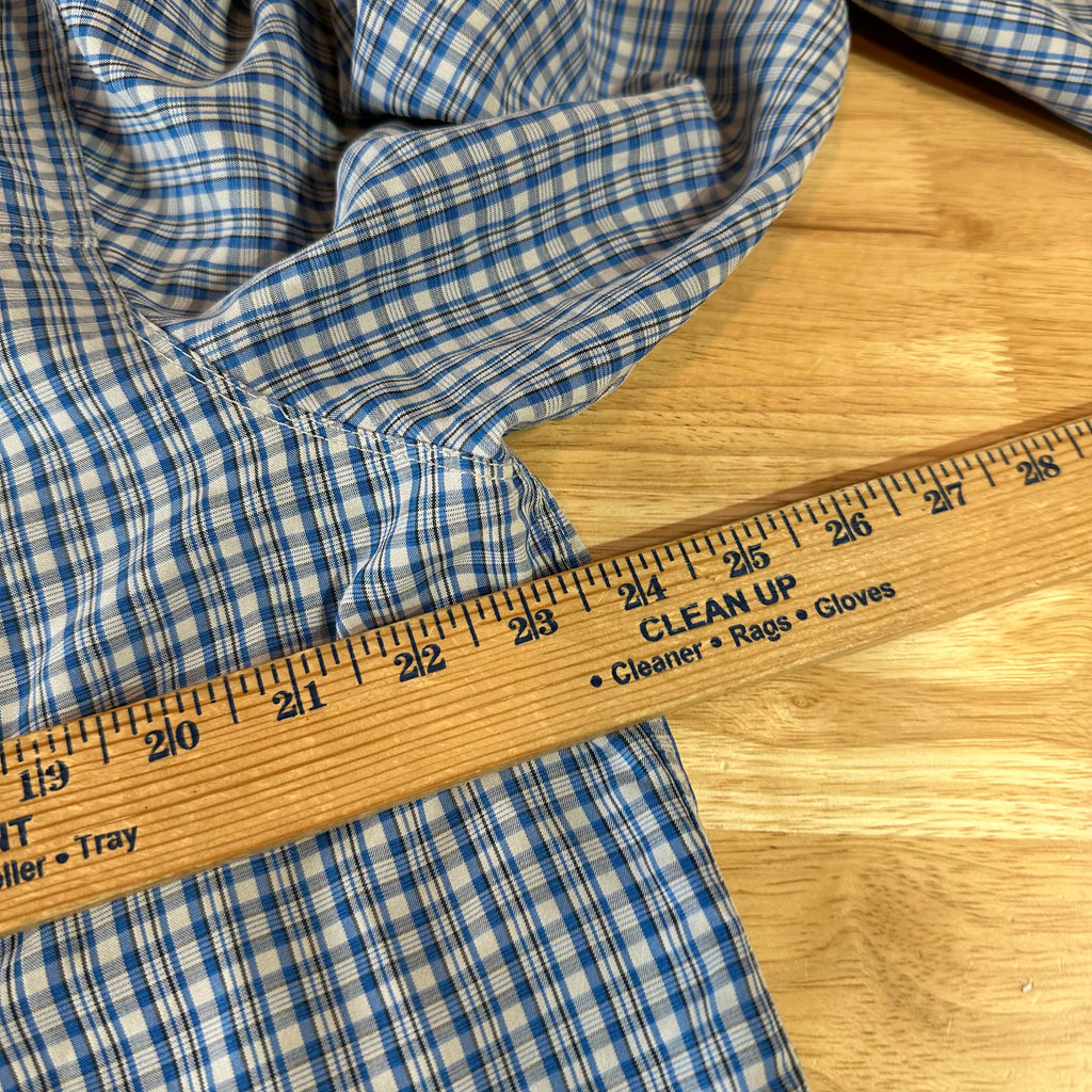 North Face Men's Large Blue Button Shirt