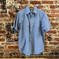 VTG Carhartt Mens Large Western S/S Shirt