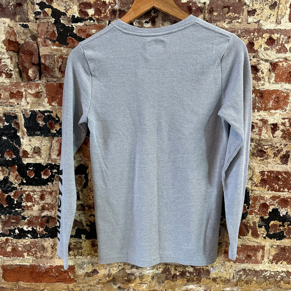 Hurley Boys Large Gray Thermal Long Sleeve T-Shirt
