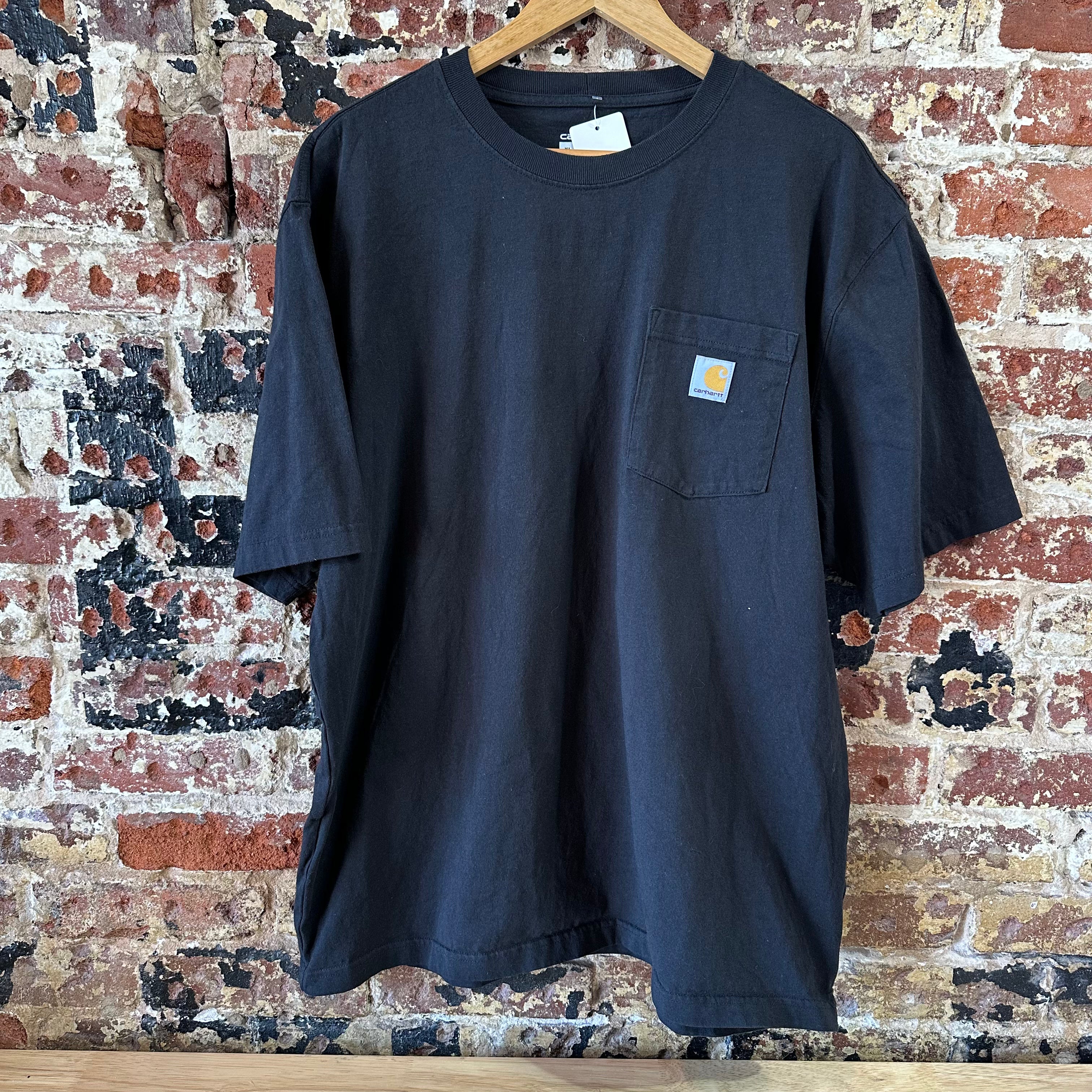 Carhartt T Shirt Mens XL Short Sleeve BLK Black T-Shirt