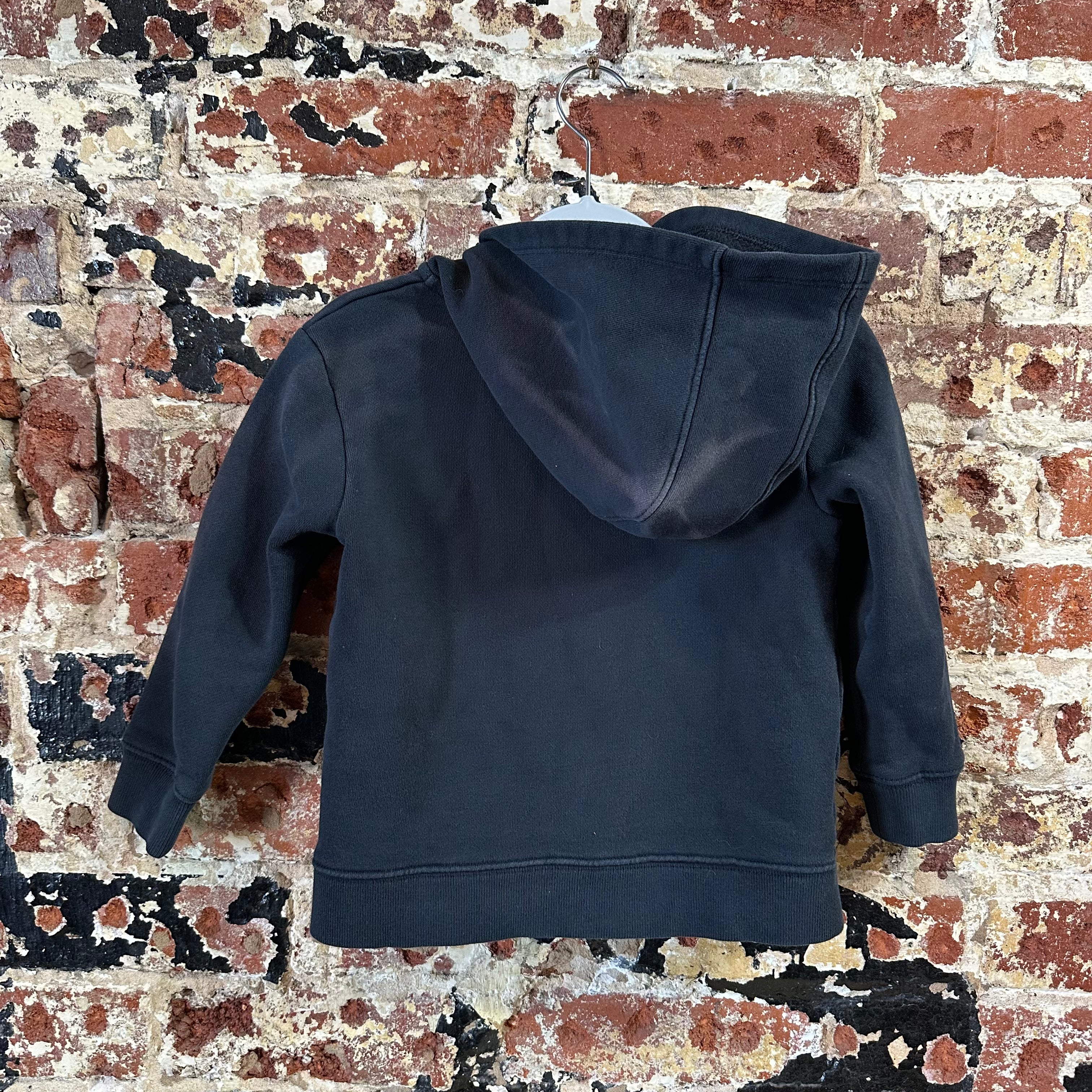 Carhartt Zip Up Black Hoodie Toddler Boys 4T