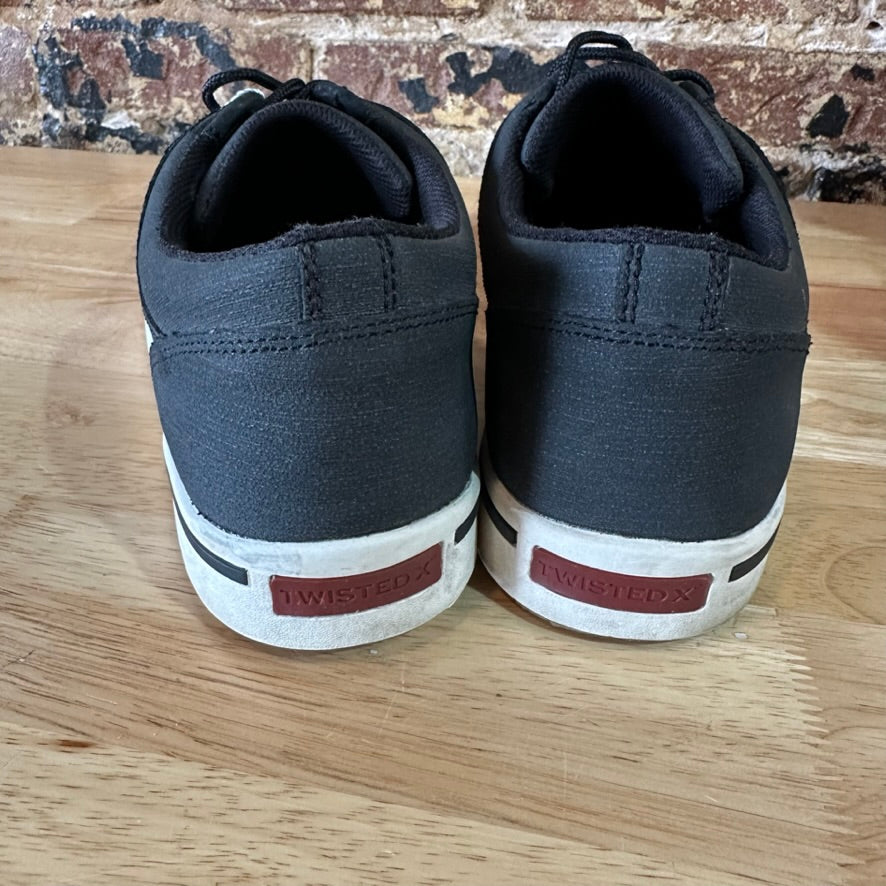 Twisted X Mens 11.5 black Safety shoes