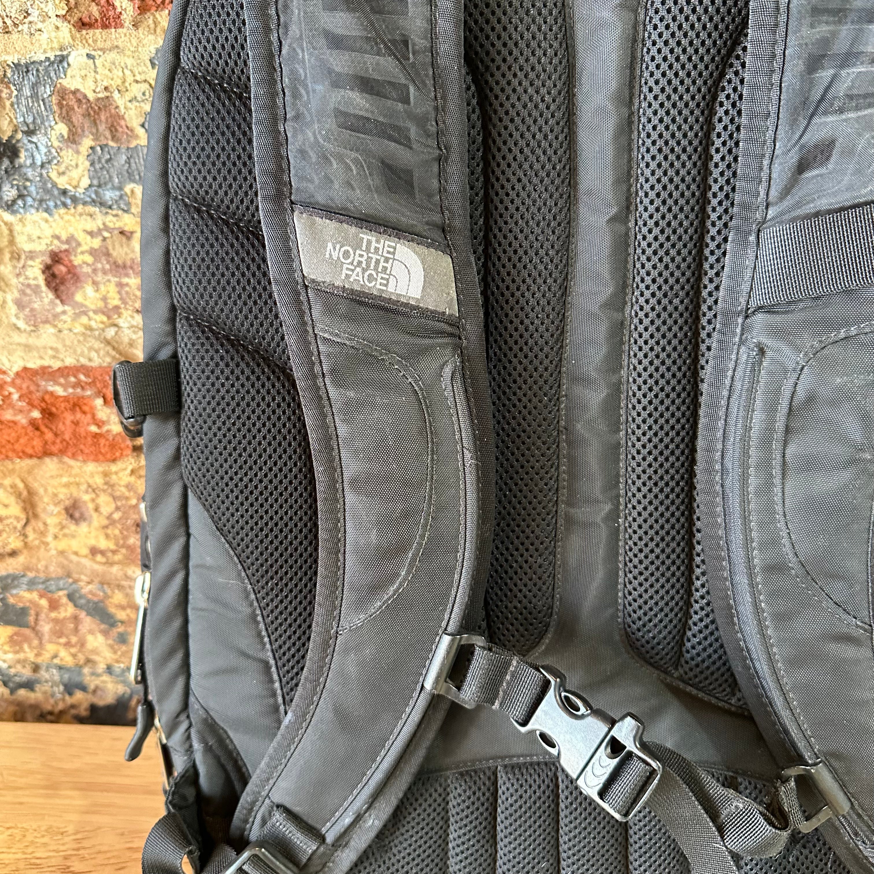 The North Face Surge II Backpack Daypack Black School Travel Bag
