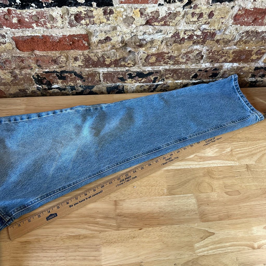 Carhartt Mens 36x34 Blue Jeans