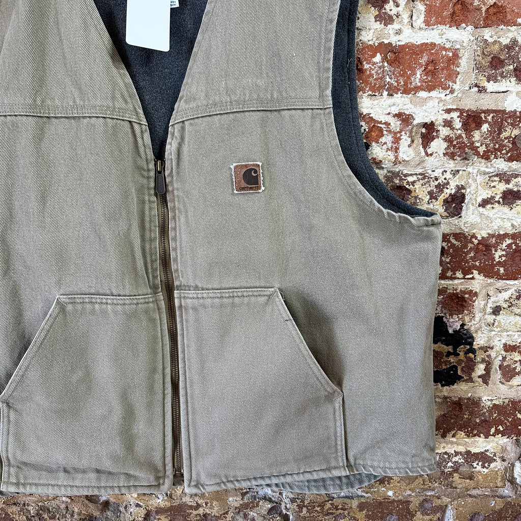 Carhartt Mens 2XL Tan Vest