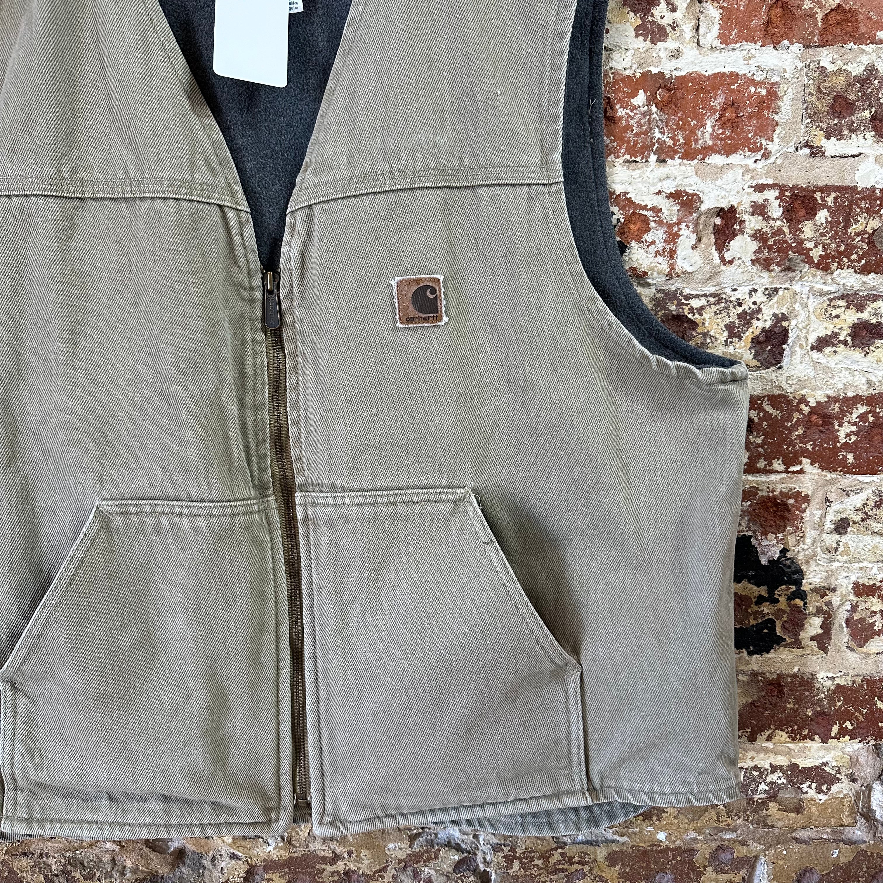 Carhartt Mens 2XL Tan Vest