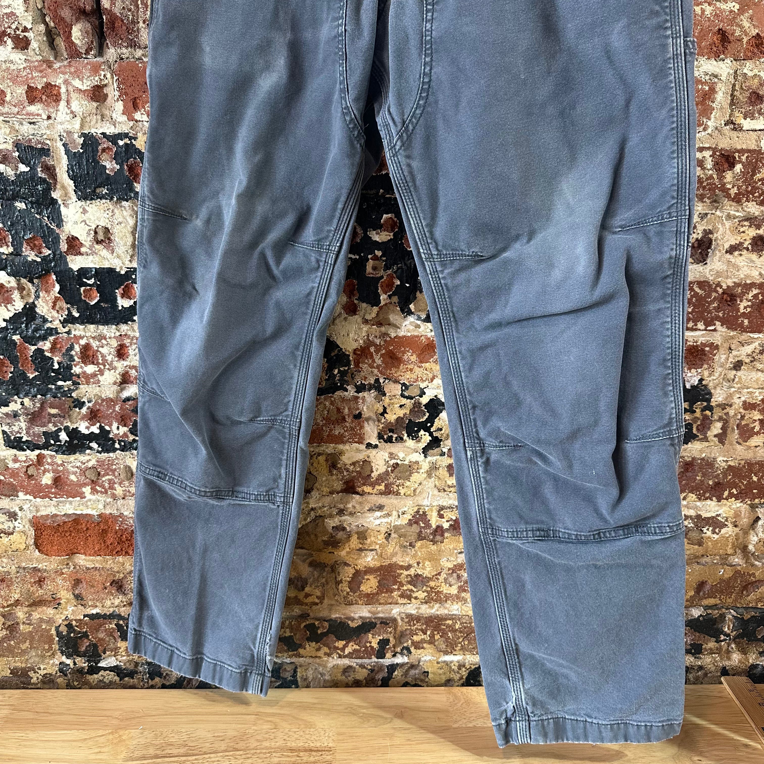 Carhartt Mens 34x32 Gray Pants