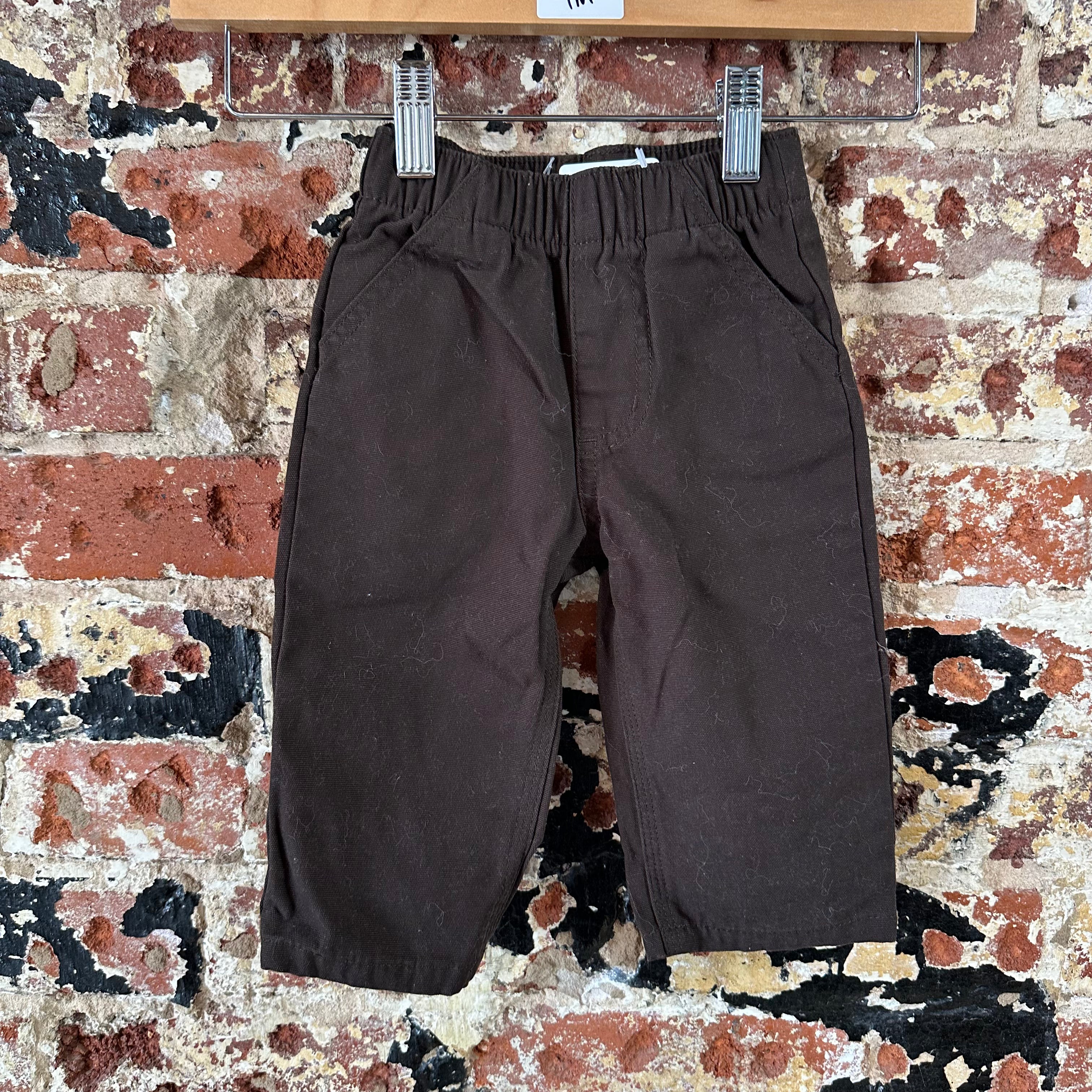 Carhartt Boys 9M Dark Brown Pants