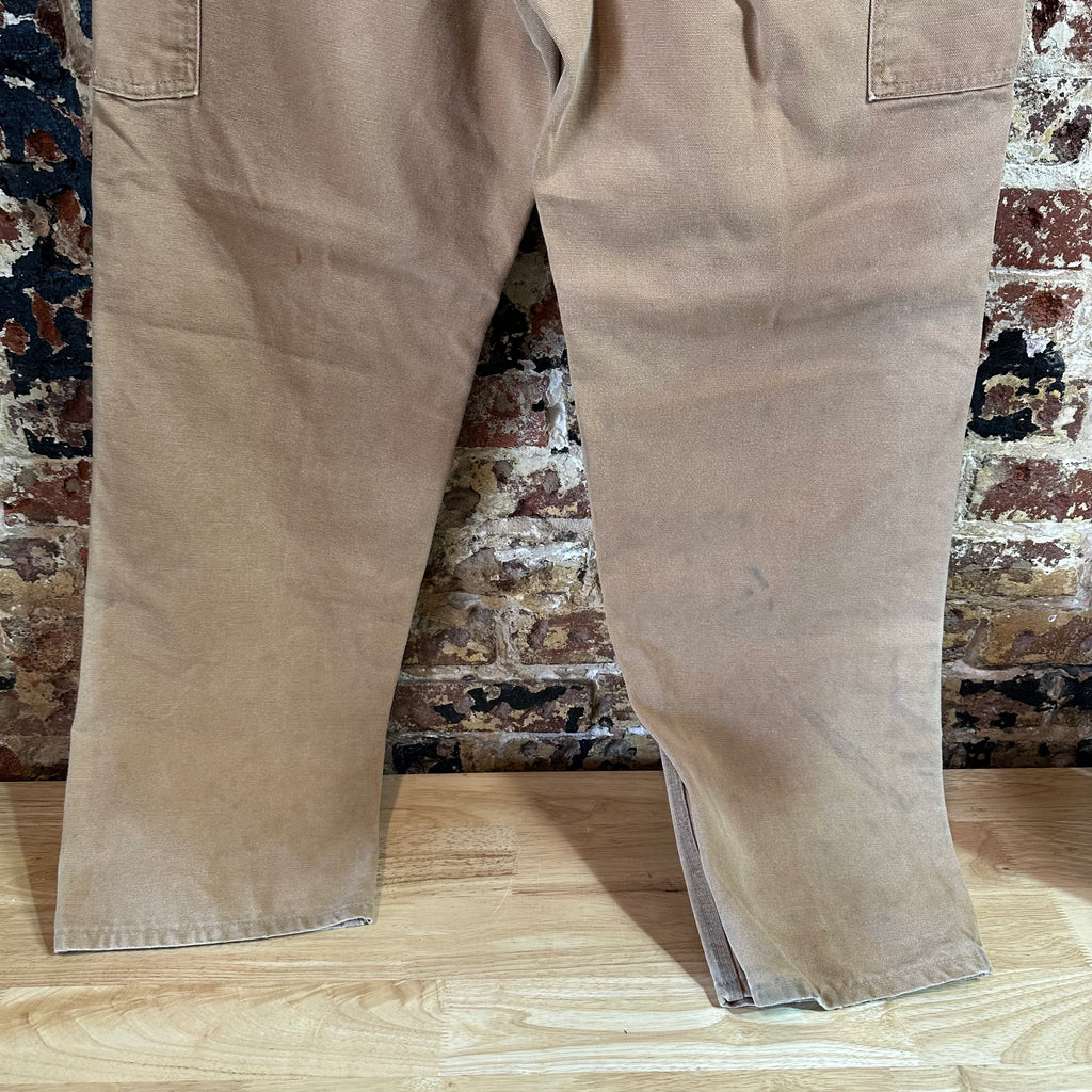 VTG Carhartt B01 BRN Mens 38x36 Double Knee Pants