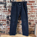 Levi's 501 Mens 34x32 Black Jeans