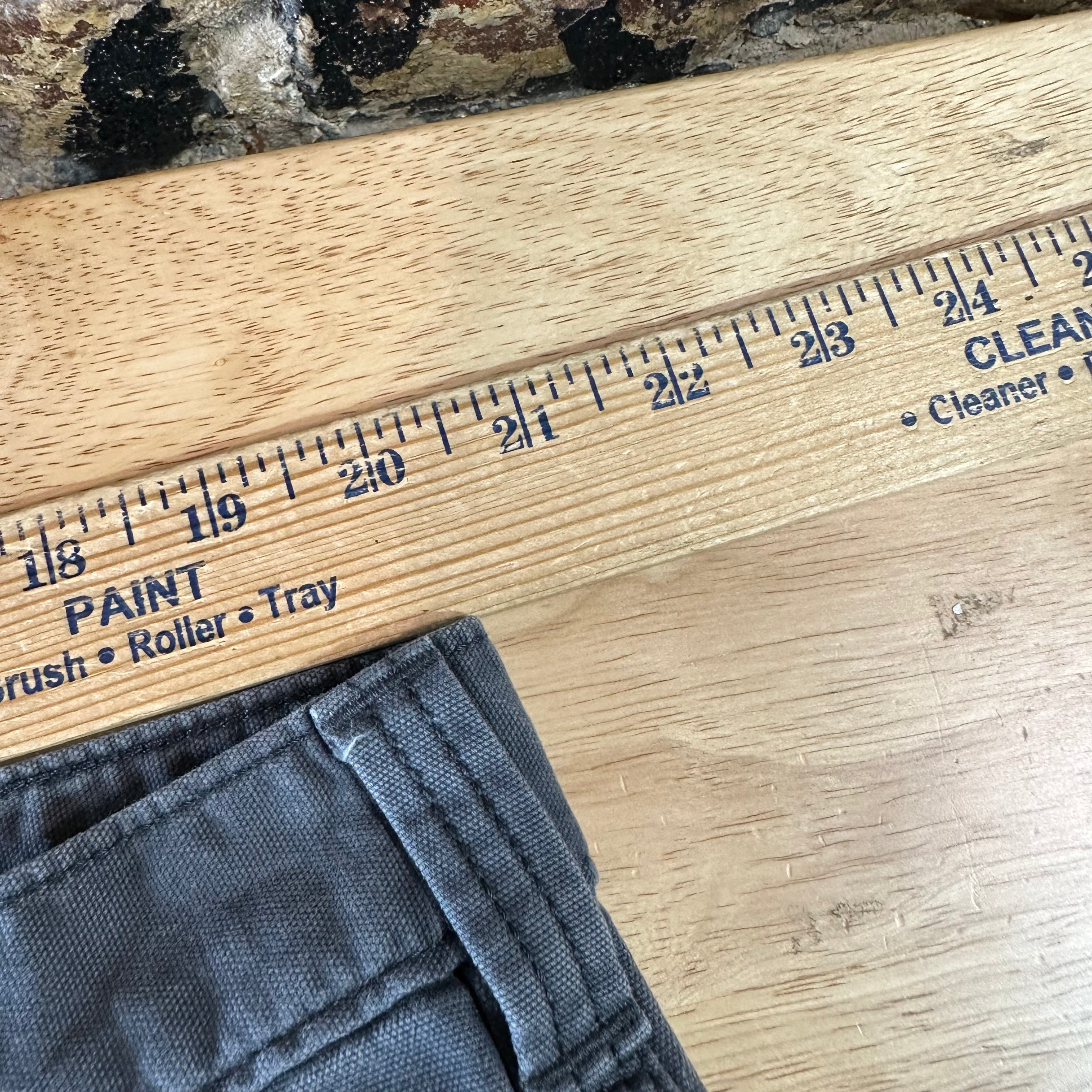 Carhartt Double Knee Mens 42x32 Gray Pants