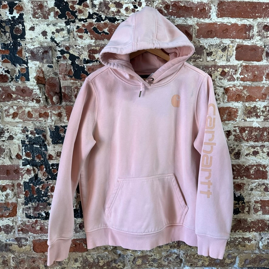 Carhartt Pink Hoodie Womens Large