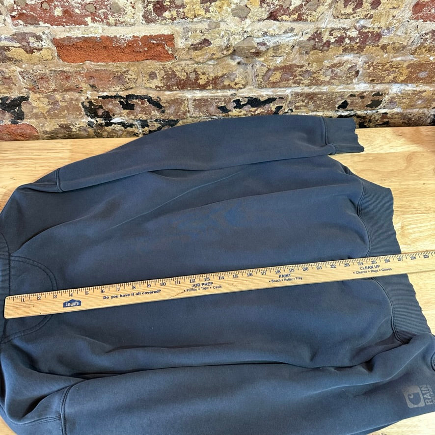 Carhartt Blue Hoodie Sweatshirt Mens XL