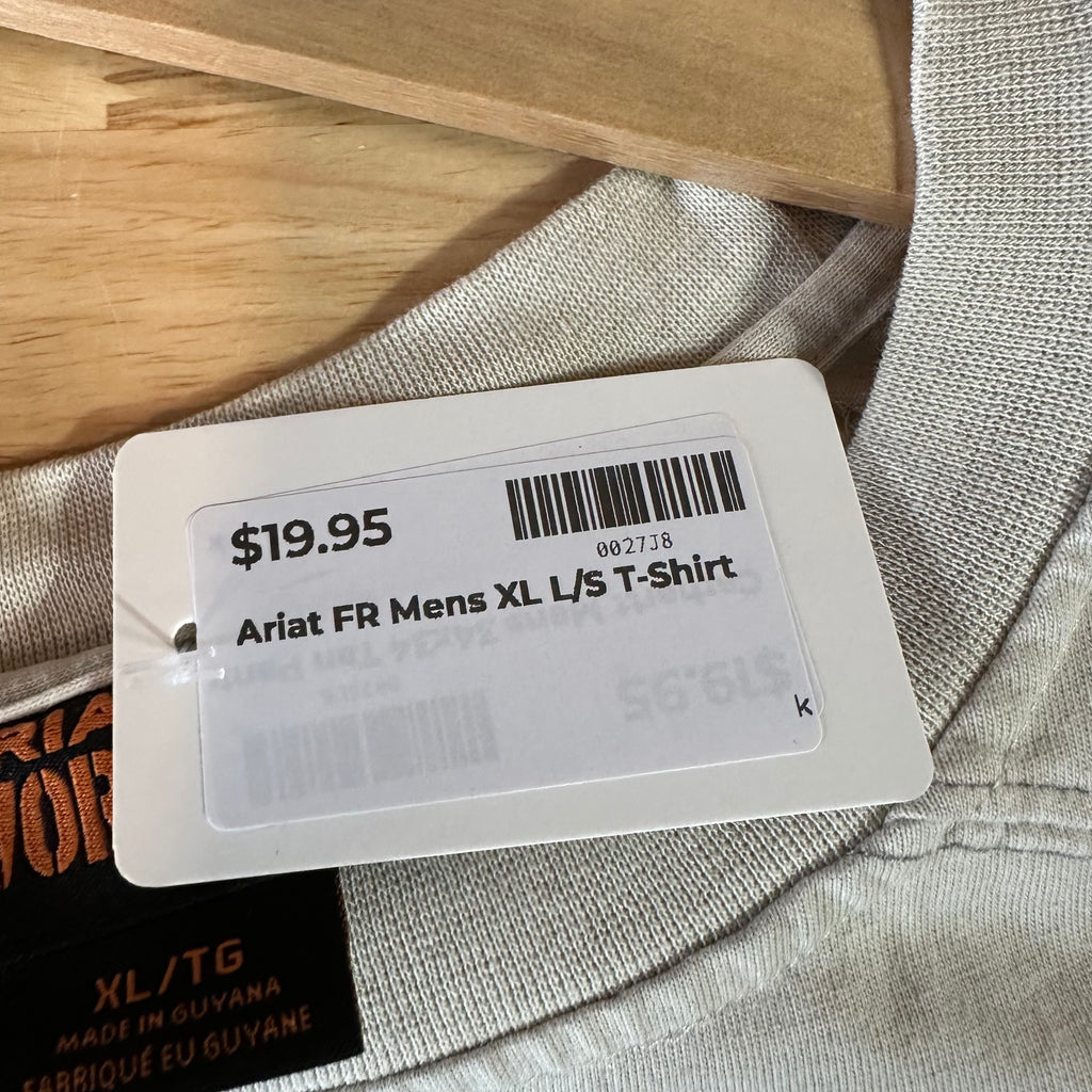 Ariat FR Mens XL Tan T-Shirt