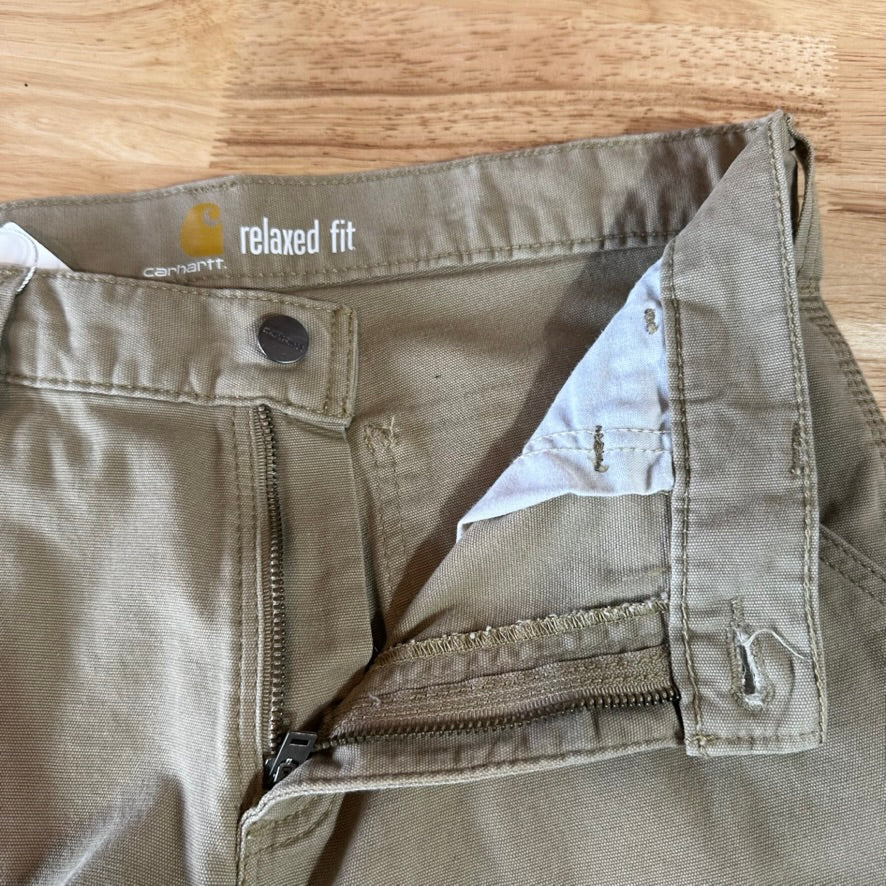 Carhartt Mens 30x30 Tan Pants