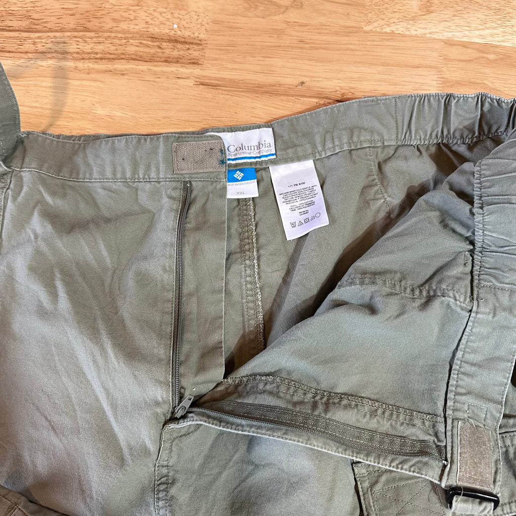 Columbia PFG Mens 2XL Green Shorts