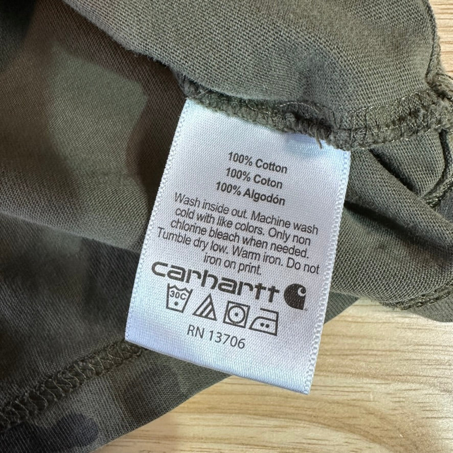 Carhartt Short Sleeve Camo T-Shirt Boys 4T Outdoor Toddler Hunting