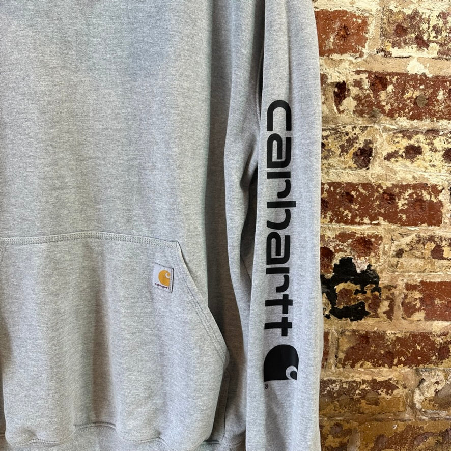 Carhartt Gray Hoodie K288 Mens Medium
