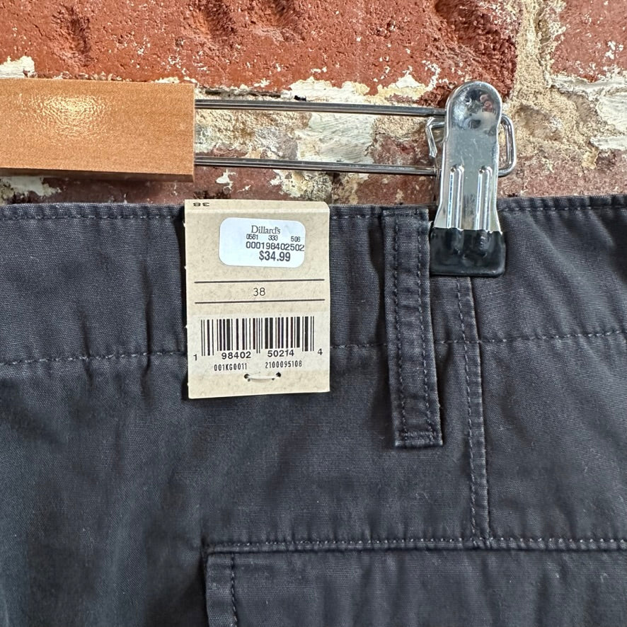Levi's Shorts Mens 38 Cargo Black Hiking Camping Levis NEW