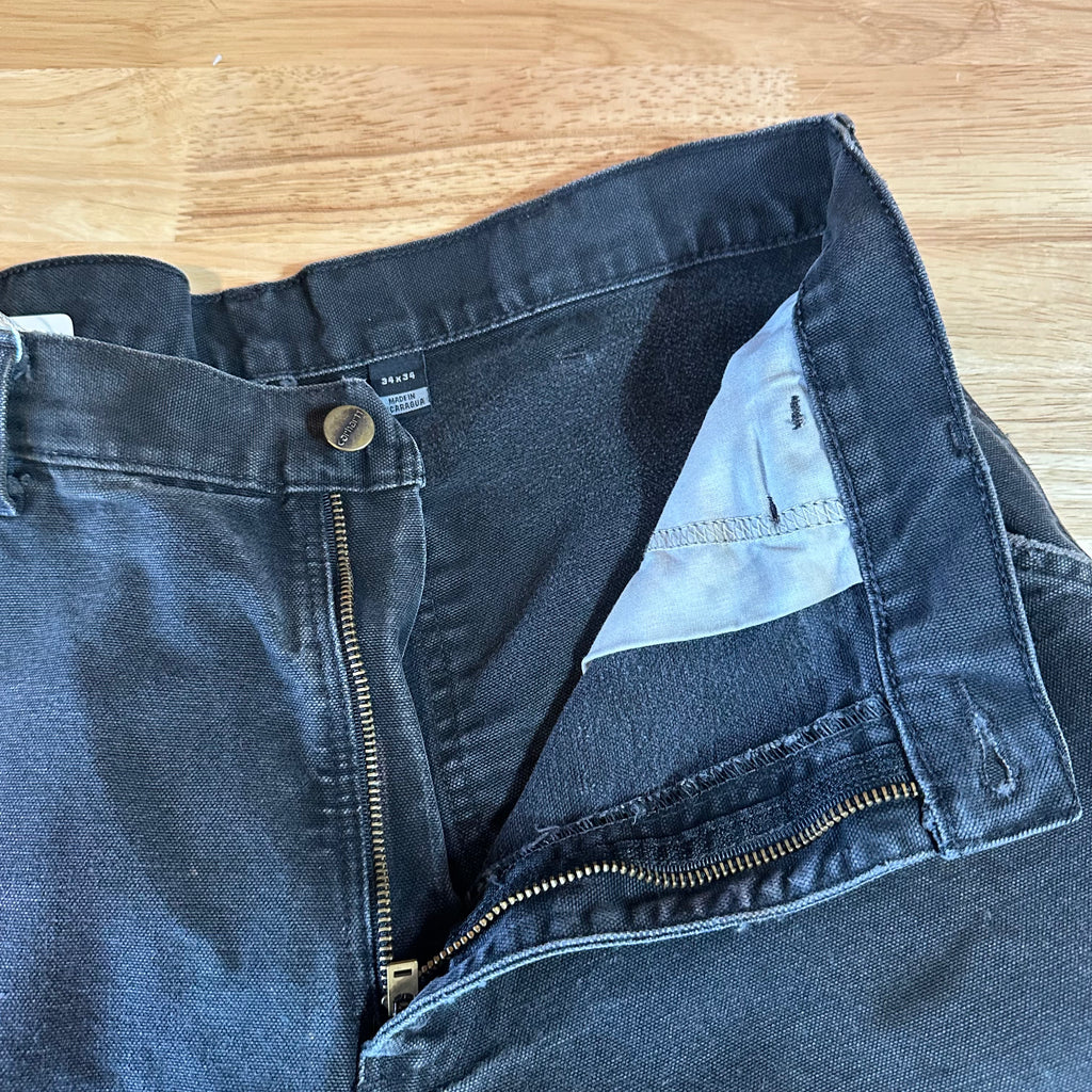 Carhartt B11 BLK Mens 34x34 Pants