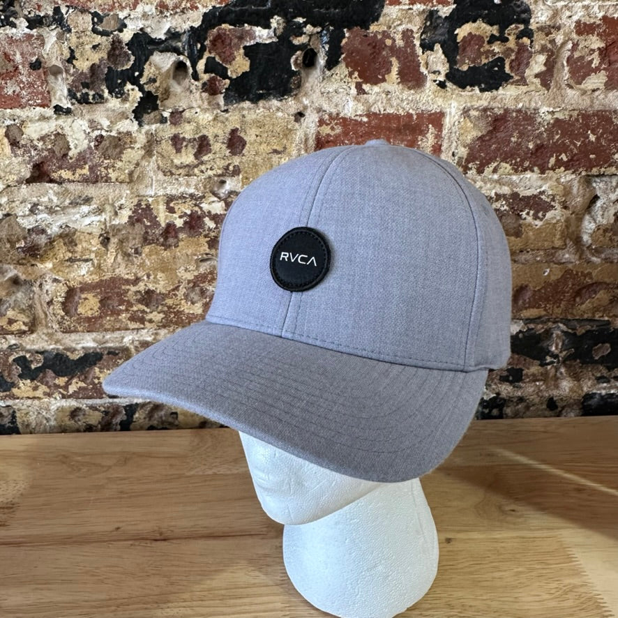 RVCA Gray Flexfit Hat