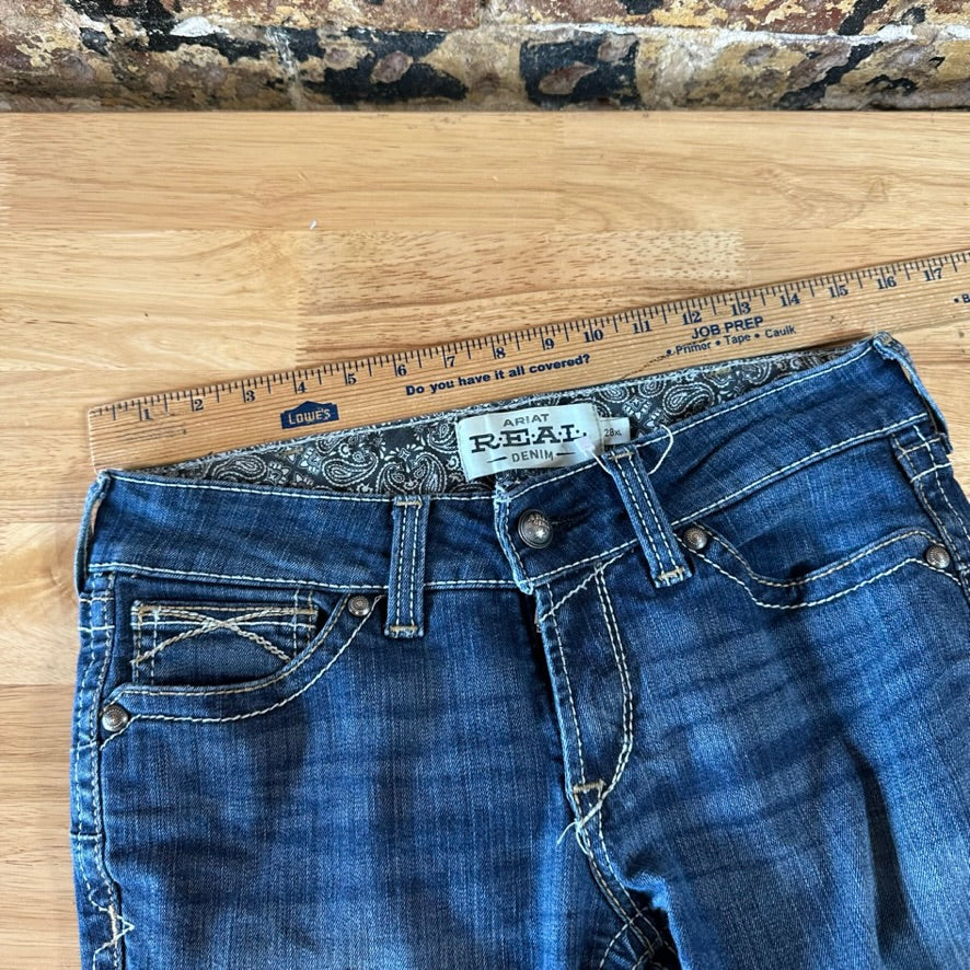 Ariat Womens 28XL Bootcut Jeans *broken zipper