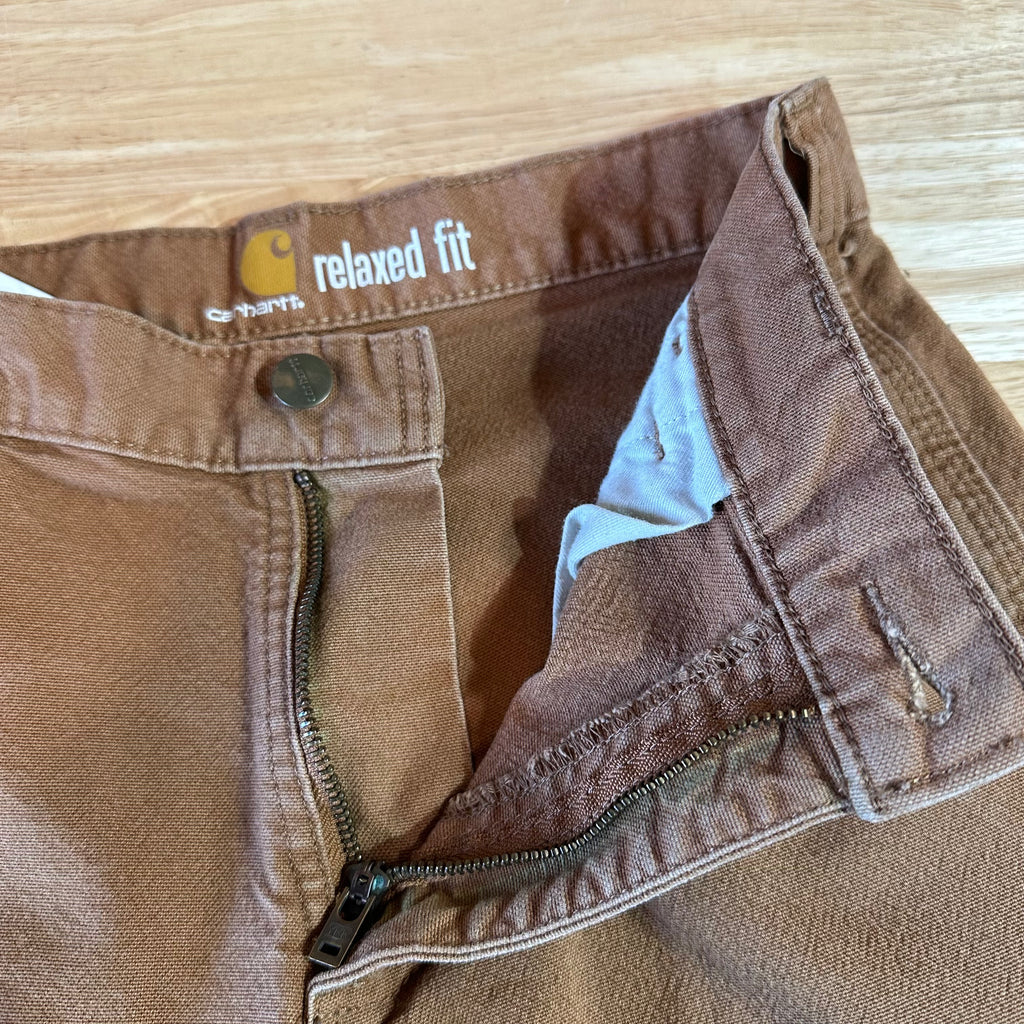 Carhartt Mens 30x32 Brown Pants