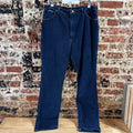 Wrangler Mens 38x32 Blue Jeans