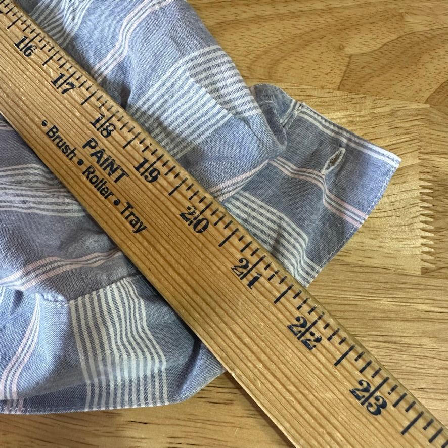 Columbia Womens XS Long Sleeve Casual Shirt Button Up Blue White