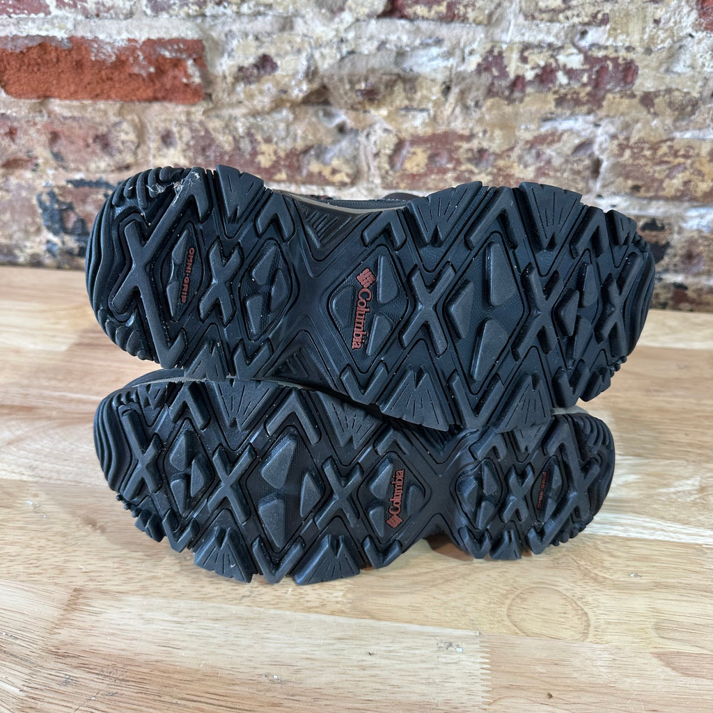 Columbia Bugaboot II Boots Mens Size 8 - Black, Brown Hiking Waterproof