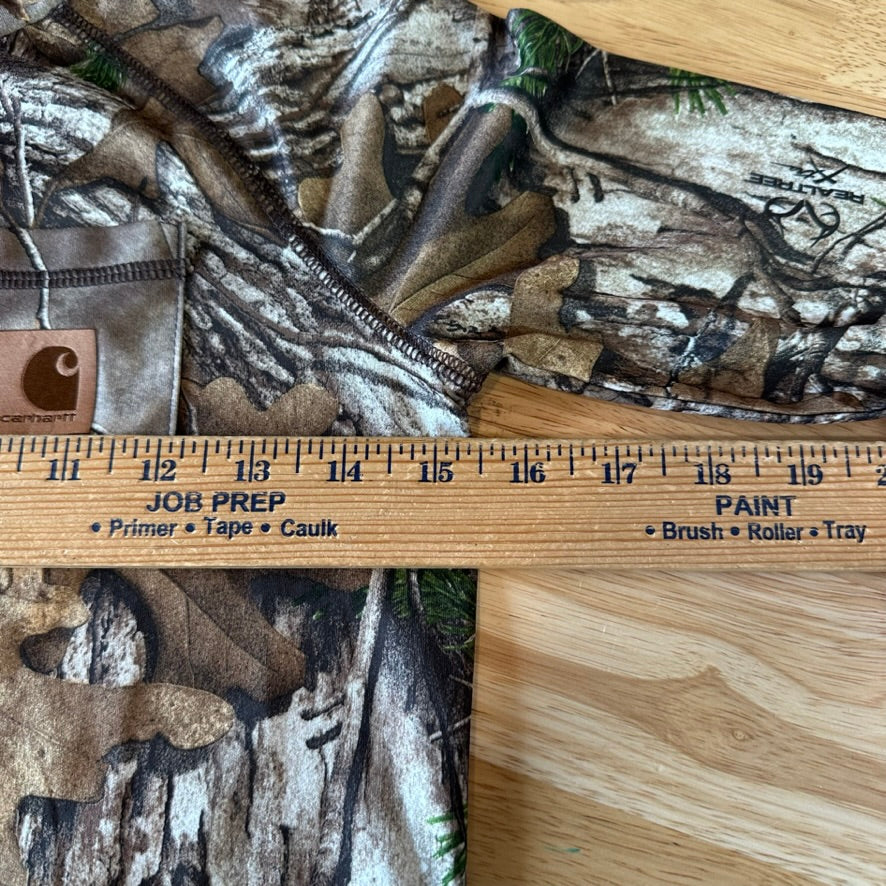 Carhartt Force Long Sleeve Camo Shirt Boys Size 7 Hunting Camouflage