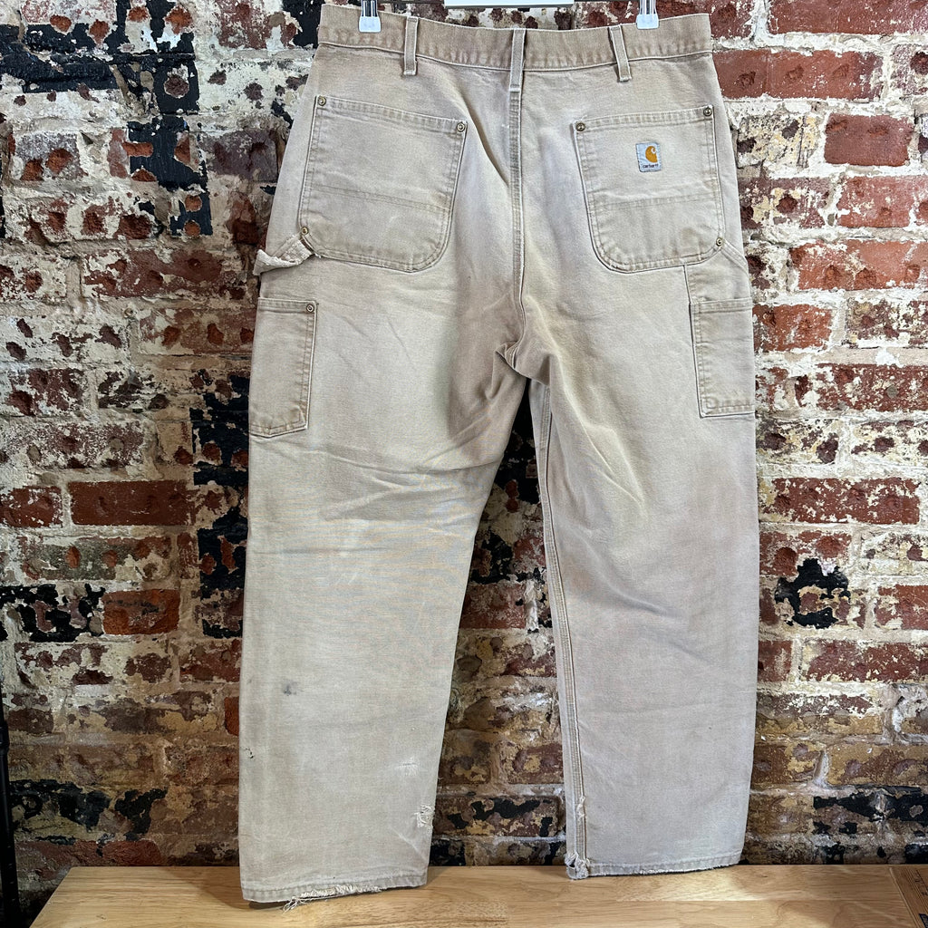 Carhartt B01 BRN Mens 36x30 Double Knee Pants