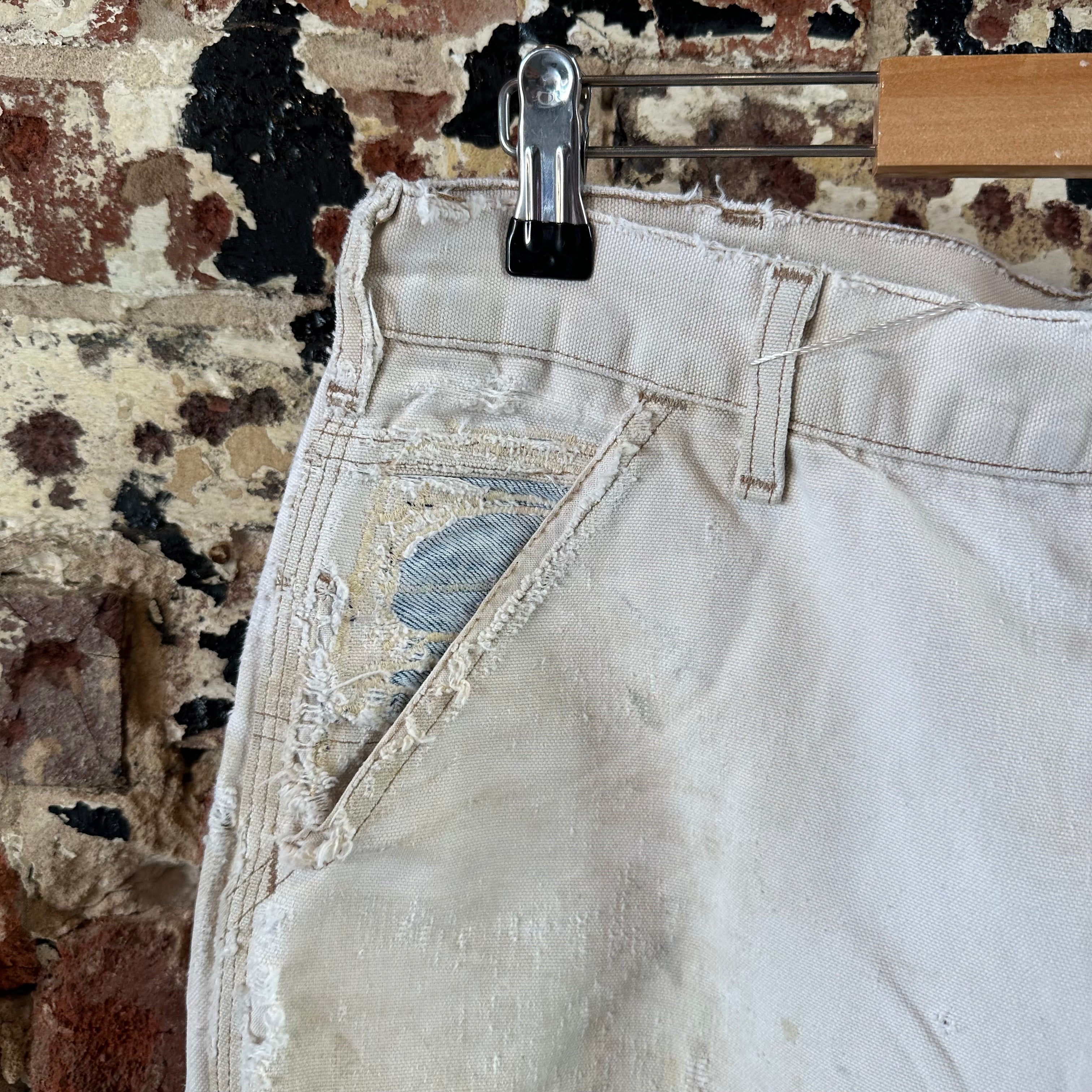 Carhartt Mens 34x32 Tan Pants