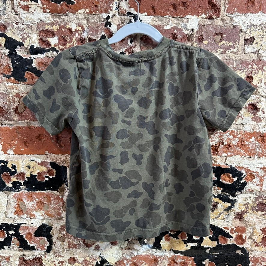 Carhartt Short Sleeve Camo T-Shirt Boys 4T Outdoor Toddler Hunting