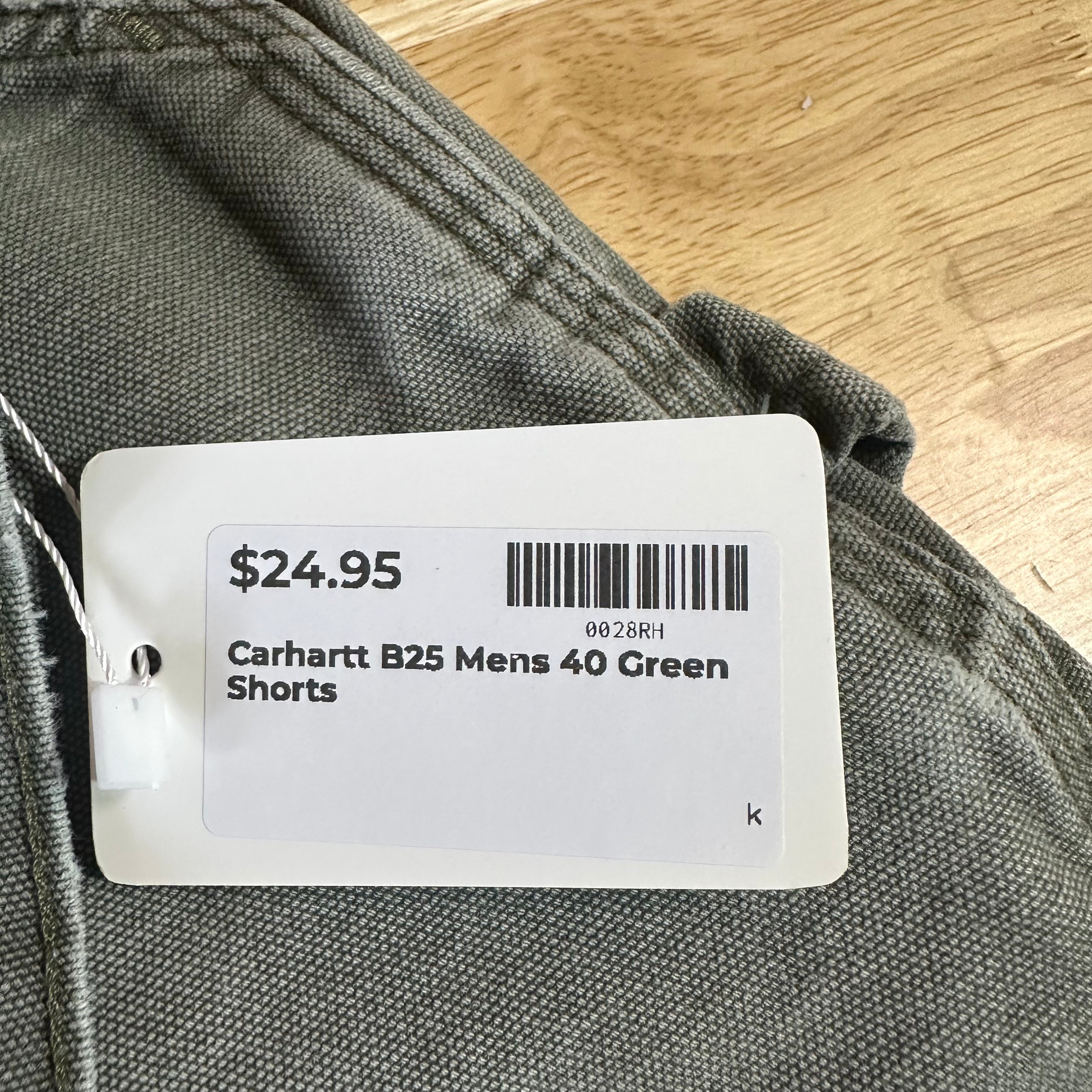 Carhartt B25 MOS Shorts Mens 40